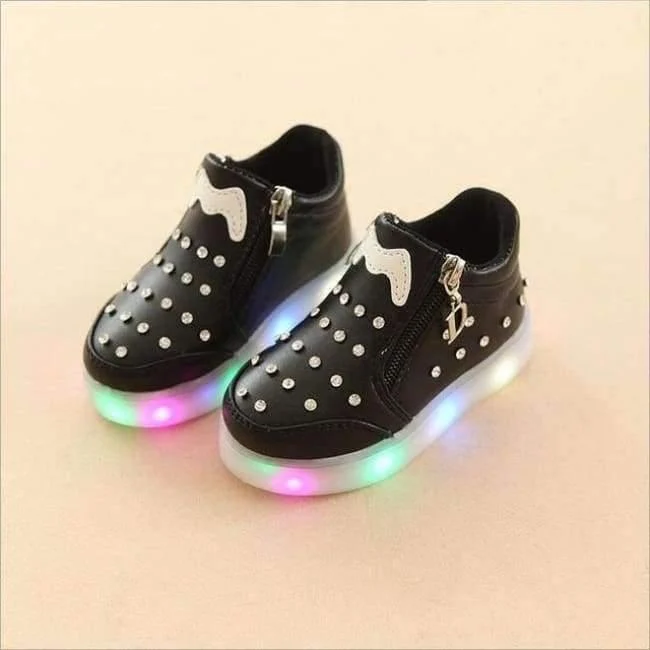 Mode beleuchtete bunte Kinderturnschuhe Kühle Babykleinkind-erste Wanderer der hohen Qualität beiläufige heiße Verkaufsbabyjungen-Mädchenschuhe