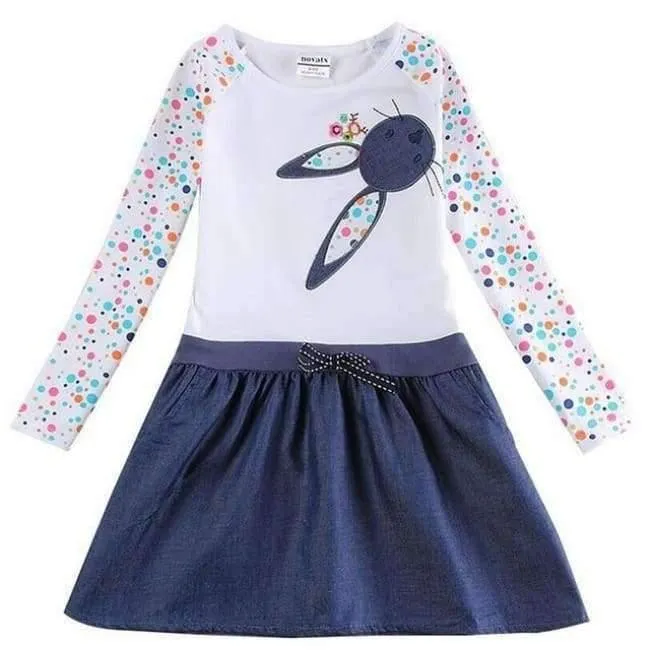 Baby Mädchen Kleid Langarm Kinder Kleider für Mädchen Kleidung Kinder Kleidung Kinder Kleidung Winter Party Nova Mädchen Kleid H5922