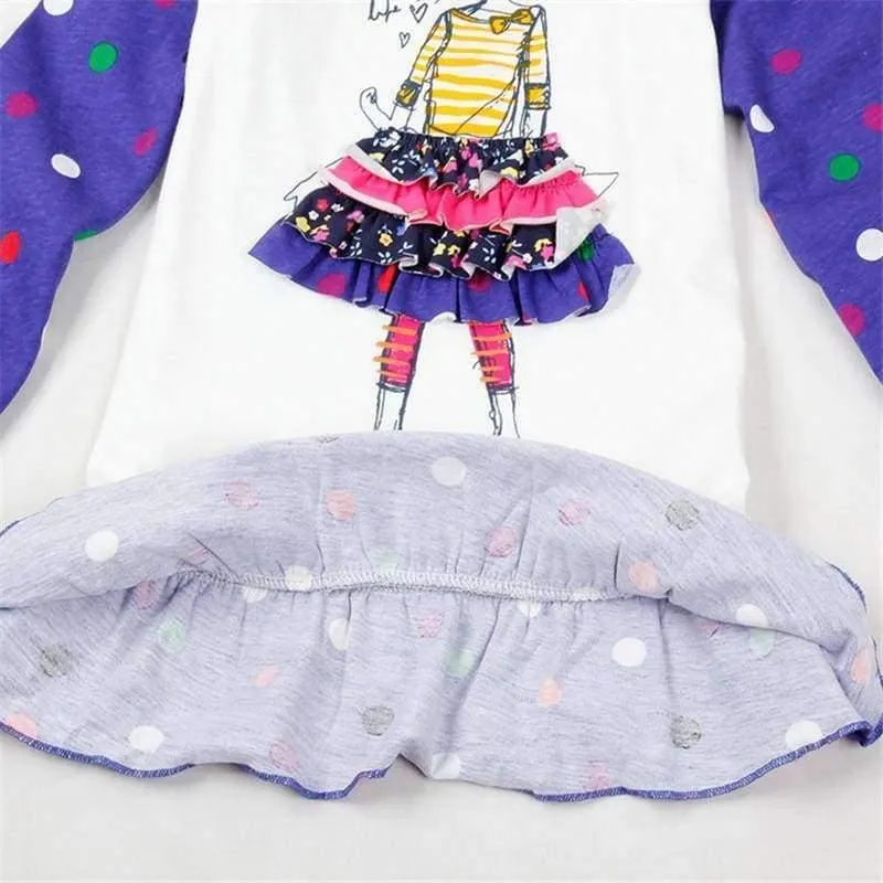 Baby Mädchen Kleid Langarm Kinder Kleider für Mädchen Kleidung Kinder Kleidung Kinder Kleidung Winter Party Nova Mädchen Kleid H5922