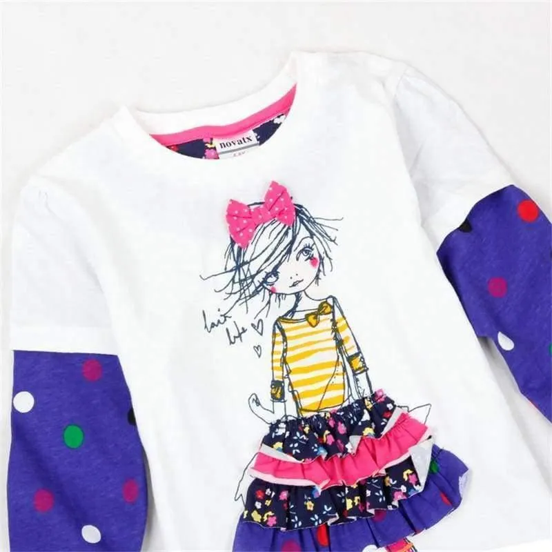 Baby Mädchen Kleid Langarm Kinder Kleider für Mädchen Kleidung Kinder Kleidung Kinder Kleidung Winter Party Nova Mädchen Kleid H5922