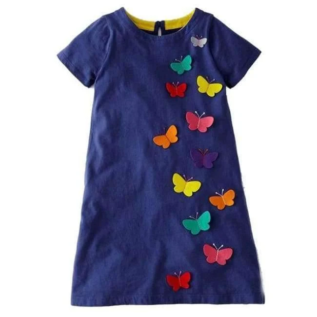Baby Mädchen Kleid Sommer Einhorn Kostüm für Kinder Kleidung Kinder Party Kleider für Mädchen Kleidung Prinzessin Flamingo Kleid