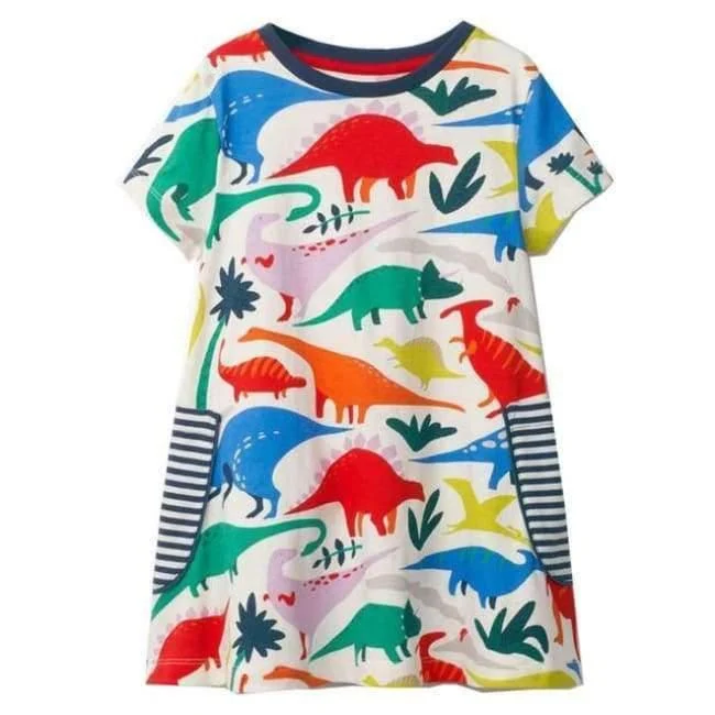 Baby Mädchen Kleid Sommer Einhorn Kostüm für Kinder Kleidung Kinder Party Kleider für Mädchen Kleidung Prinzessin Flamingo Kleid