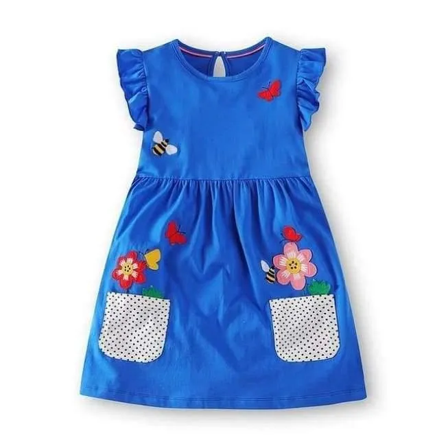 Baby Mädchen Kleid Sommer Blumenkleid Prinzessin Kostüm Einhorn Party Vestidos Kinder Kleider für Mädchen Kinderkleidung
