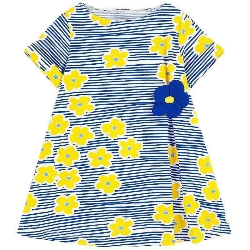 Baby Mädchen Kleid Sommer Blumenkleid Prinzessin Kostüm Einhorn Party Vestidos Kinder Kleider für Mädchen Kinderkleidung