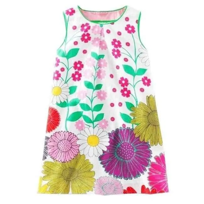 Baby Mädchen Kleid Sommer Blumenkleid Prinzessin Kostüm Einhorn Party Vestidos Kinder Kleider für Mädchen Kinderkleidung