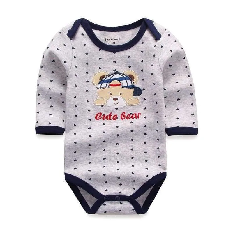 6pcs / lot Baby Mädchen Kleidung Neugeborenen Kleinkind Säuglings Herbst / Frühling Baumwolle Baby Strampler + Baby Hosen Baby Kleidung Sets