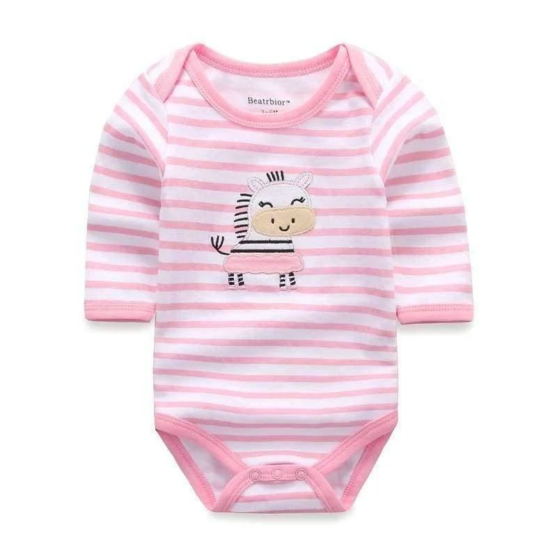 6pcs / lot Baby Mädchen Kleidung Neugeborenen Kleinkind Säuglings Herbst / Frühling Baumwolle Baby Strampler + Baby Hosen Baby Kleidung Sets