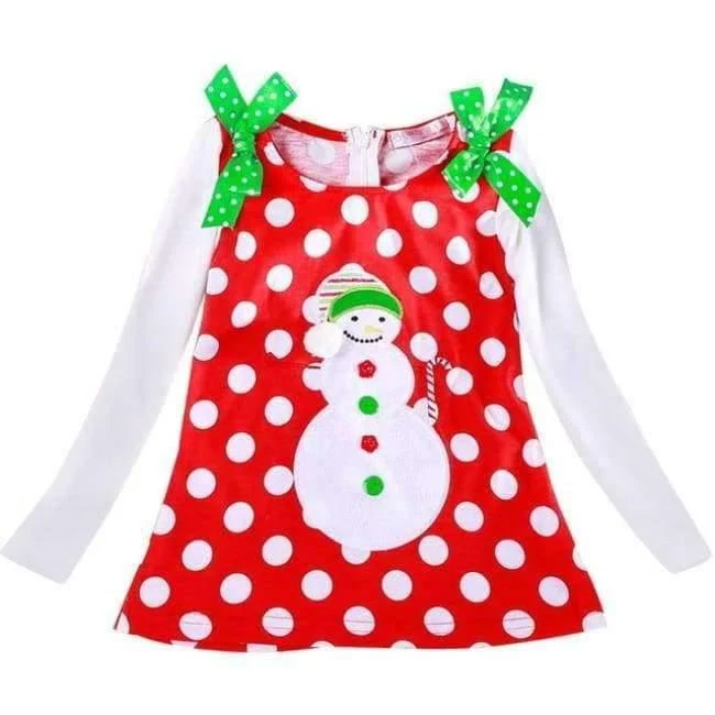Baby Mädchen Weihnachten Santa Kleid Für Mädchen Winter Schneemann Urlaub Kinder Kleidung Weihnachten Party Tüll Kinder Kostüm