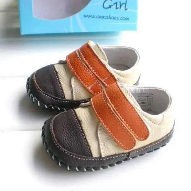 Echtes Leder Schuhe Indoor Baby Schuhe Jungen Mädchen Weiche Anti-skid Kleinkind Schuhe Mode Hellblau Lauflernschuhe