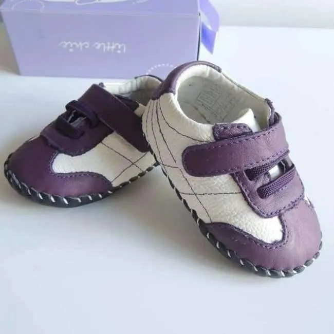 Echtes Leder Schuhe Indoor Baby Schuhe Jungen Mädchen Weiche Anti-skid Kleinkind Schuhe Mode Hellblau Lauflernschuhe