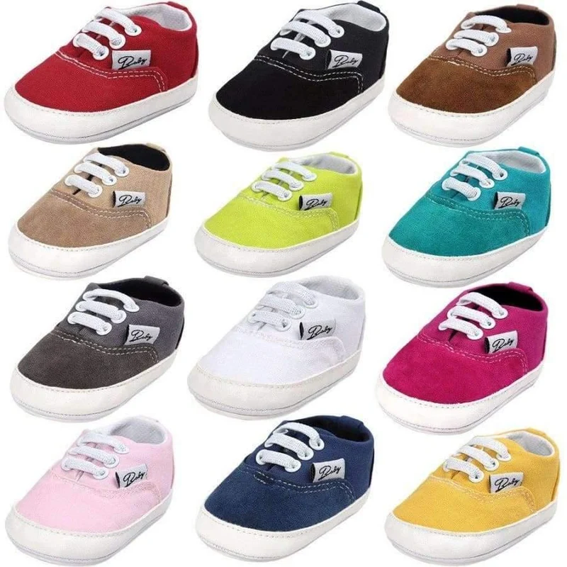 Tragen von Babyschuhen, mehrfarbige rutschfeste Gummisohlen, Babyschuhe für Jungen und Mädchen, bonbonfarbene Lauflernschuhe
