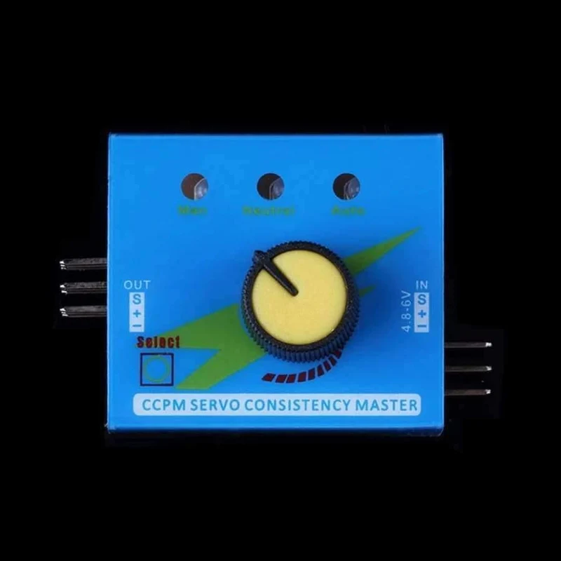 5pcs / lot Multi Servo Tester 3CH ECS Konsistenz Drehzahlregler Leistungskanäle CCPM Meter Heißer Verkauf