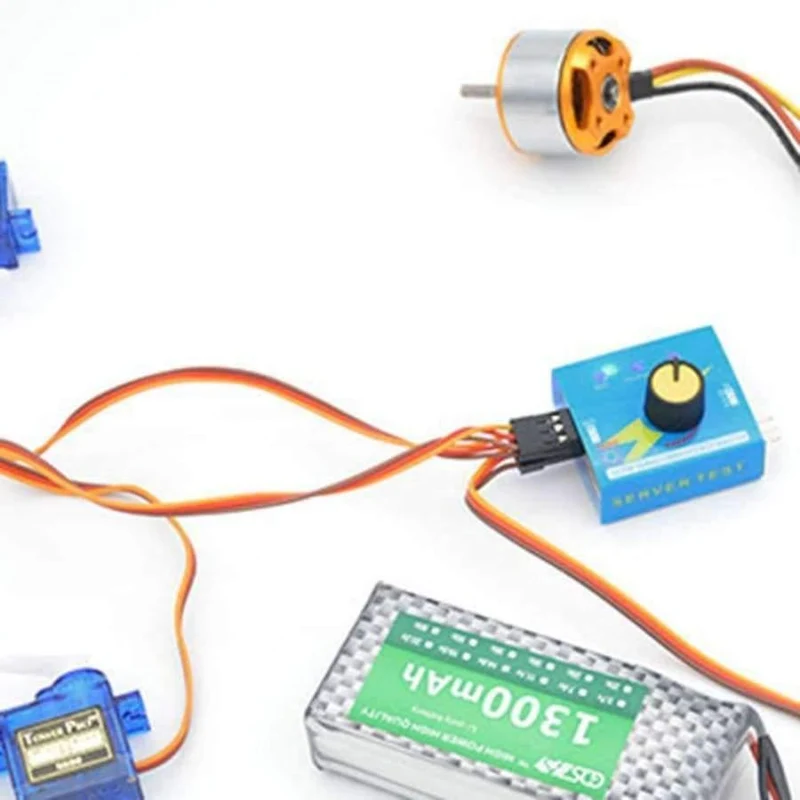 5pcs / lot Multi Servo Tester 3CH ECS Konsistenz Drehzahlregler Leistungskanäle CCPM Meter Heißer Verkauf