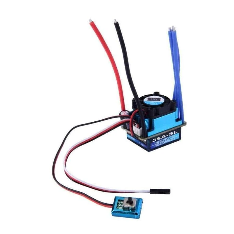 1pcs Racing 25A 35A 60A SL Bürstenloser Drehzahlregler für RC 1 / 10 1: 10 1: 12 Car Truck Drop Freeship
