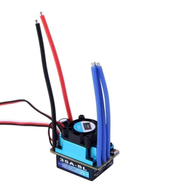 1pcs Racing 25A 35A 60A SL Bürstenloser Drehzahlregler für RC 1 / 10 1: 10 1: 12 Car Truck Drop Freeship