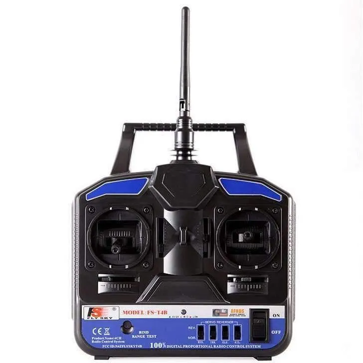 FS 2.4G 4CH FS-CT4B FS-T4B Fernbedienung Radio RC Sender & Empfänger für RC Hubschrauber Flugzeug
