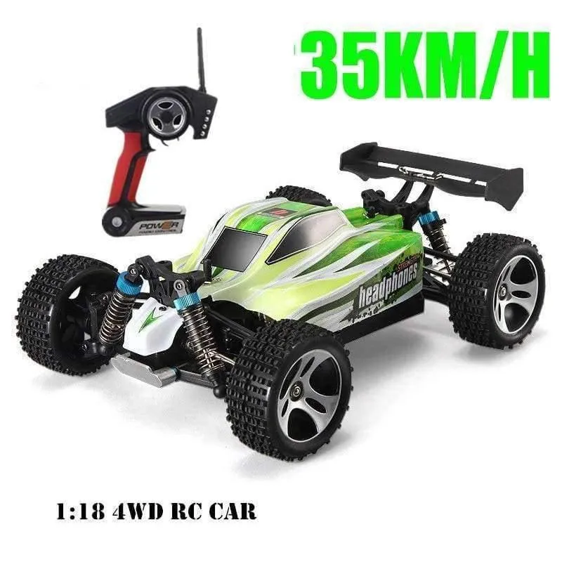 Fernbedienung Auto WLtoys A959 2.4G 1/18 Verhältnis Fernbedienung Off-Road-Rennen High-Speed-Stunt SUV Spielzeug Geschenk Junge RC Mini Auto Teil