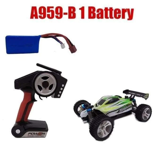 Fernbedienung Auto WLtoys A959 2.4G 1/18 Verhältnis Fernbedienung Off-Road-Rennen High-Speed-Stunt SUV Spielzeug Geschenk Junge RC Mini Auto Teil