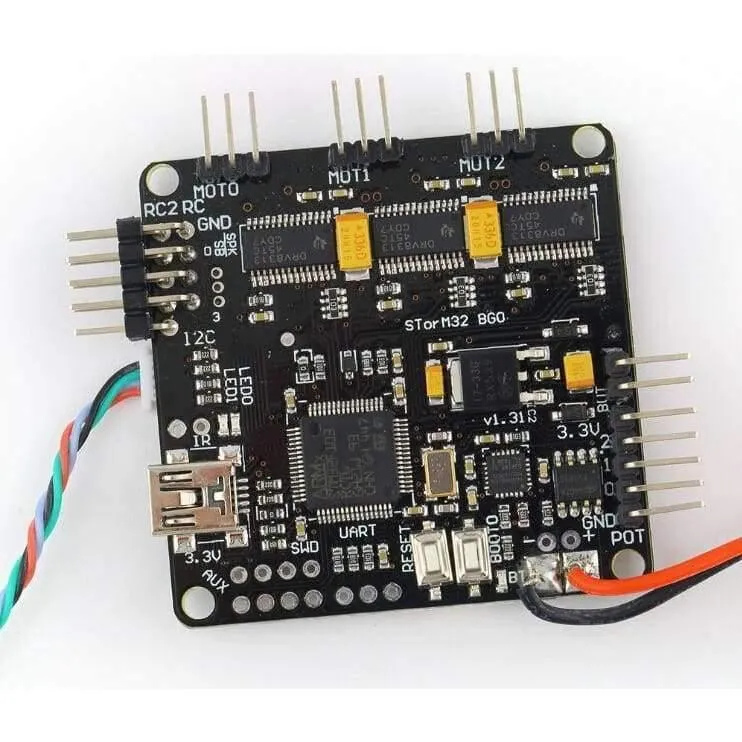 1set Storm32 BGC 32Bit 3-Achse Brushless Gimbal Controller V1.32 DRV8313 Motortreiber Drop Shipping Großhandel