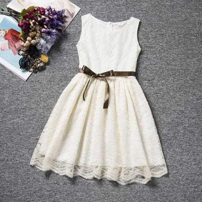 Baby Mädchen Blumenspitze Prinzessin Tutu Kleid Hochzeit Taufkleid Kleid Mädchen Kleidung Für Kinder Party Wear Meninas Vestidos