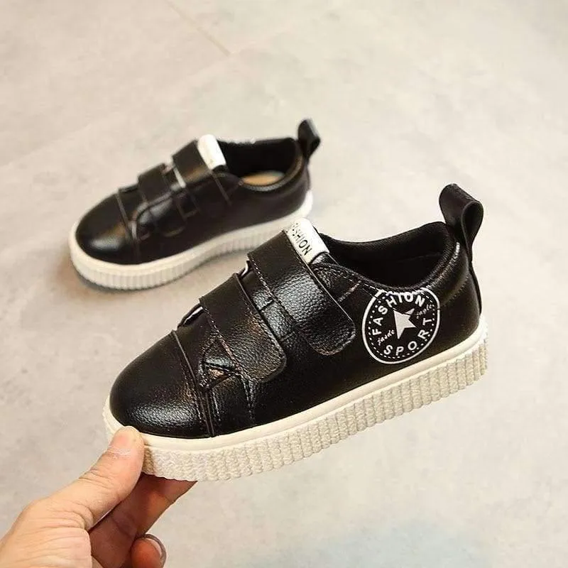 Frühling / Herbst heiße Verkäufe neue Marke Baby erste Wanderer Pu weiches Leder Mädchen Jungen Schuhe Patchwork Sport Baby Turnschuhe