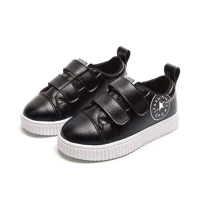 Frühling / Herbst heiße Verkäufe neue Marke Baby erste Wanderer Pu weiches Leder Mädchen Jungen Schuhe Patchwork Sport Baby Turnschuhe