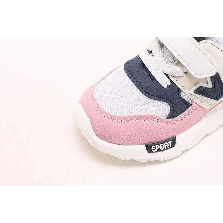 Patch coole Baby-Turnschuhe heiße Verkäufe atmungsaktive Sport Kleinkinder Baby Mode leichte Baby Mädchen Jungen Schuhe erste Wanderer