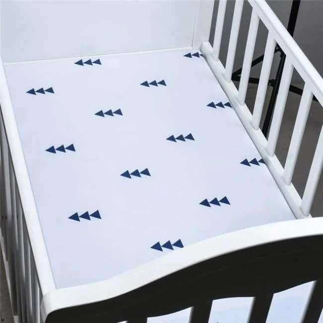 100% Baumwolle Kinderbett Spannbetttuch Weiche Babybett Matratzenbezug Schutz Cartoon Neugeborenen Bettwäsche Für Kinderbett Größe 130 * 70cm