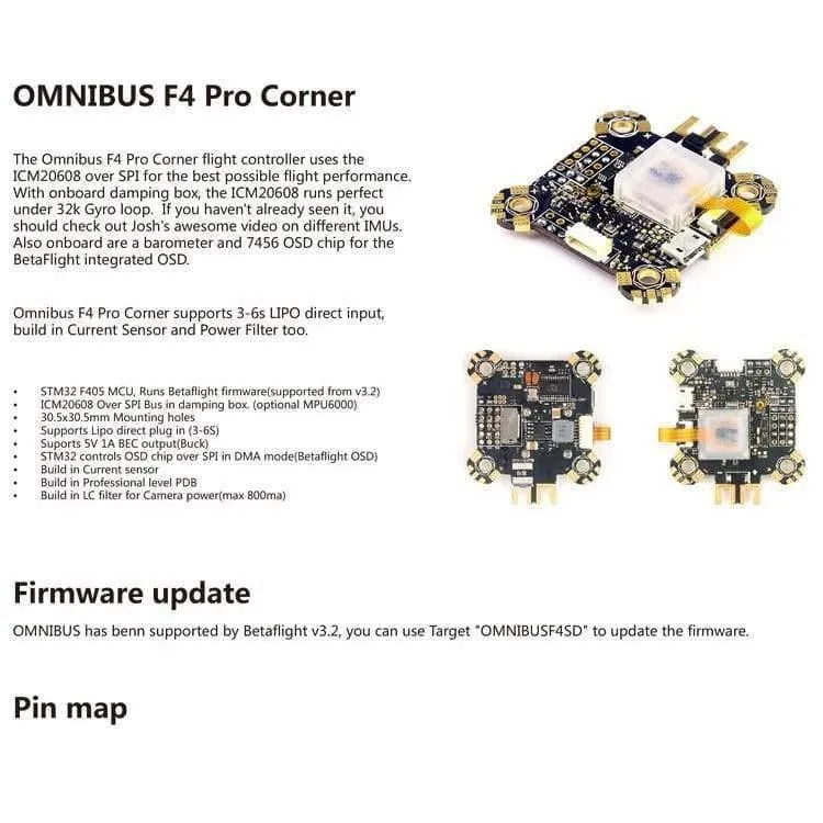 JMT F4 Pro V4 Flugsteuerungsplatine F4 + OSD + PDB für FPV Racing Drone RC Racer