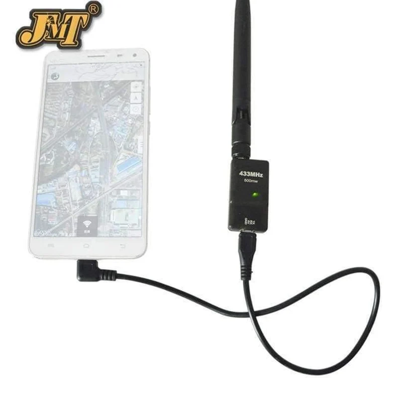 JMT 3DR Radio Telemetry Kit Datenübertragungsmodul 500MW mit OTG 433MHZ / 915MHZ-Unterstützung MWC / APM / PX4 / Pixhawk Flight Controller