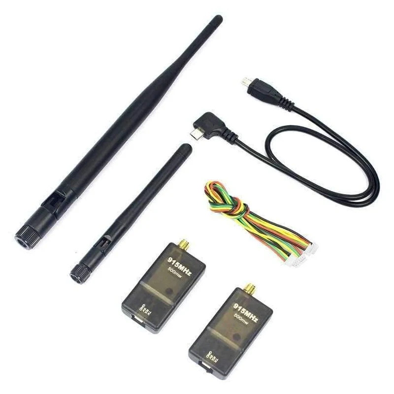 JMT 3DR Radio Telemetry Kit Datenübertragungsmodul 500MW mit OTG 433MHZ / 915MHZ-Unterstützung MWC / APM / PX4 / Pixhawk Flight Controller