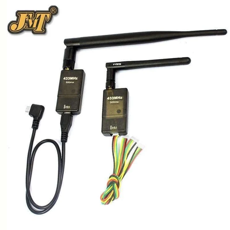 JMT 3DR Radio Telemetry Kit Datenübertragungsmodul 500MW mit OTG 433MHZ / 915MHZ-Unterstützung MWC / APM / PX4 / Pixhawk Flight Controller