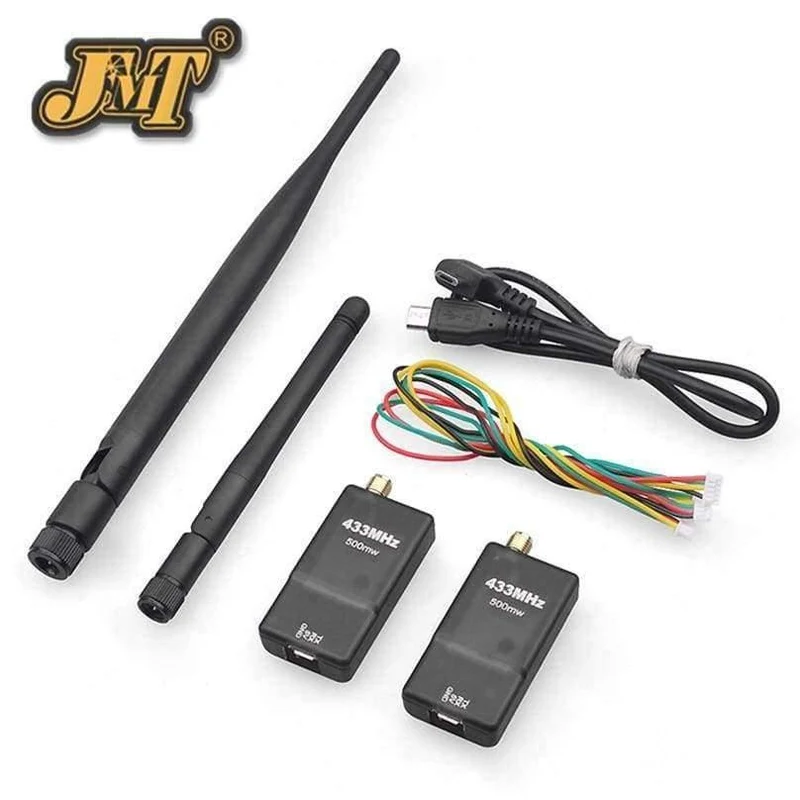 JMT 3DR Radio Telemetry Kit Datenübertragungsmodul 500MW mit OTG 433MHZ / 915MHZ-Unterstützung MWC / APM / PX4 / Pixhawk Flight Controller
