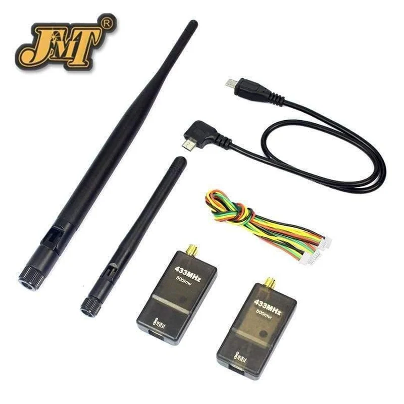 JMT 3DR Radio Telemetry Kit Datenübertragungsmodul 500MW mit OTG 433MHZ / 915MHZ-Unterstützung MWC / APM / PX4 / Pixhawk Flight Controller