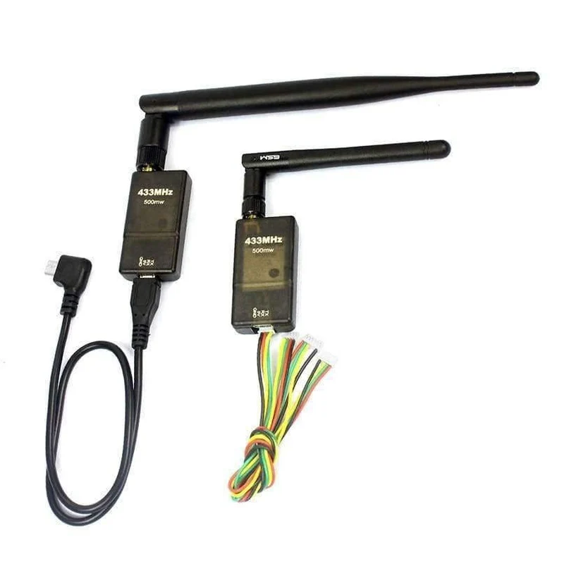 JMT 3DR Radio Telemetry Kit Datenübertragungsmodul 500MW mit OTG 433MHZ / 915MHZ-Unterstützung MWC / APM / PX4 / Pixhawk Flight Controller