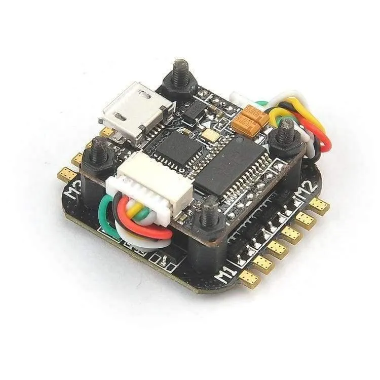 Super_S F4 Flight Controller Board integriertes Betaflight OSD Blheli_S 4in1 ESC 2S für Indoor Brushless FPV DIY Racing Drone F21370