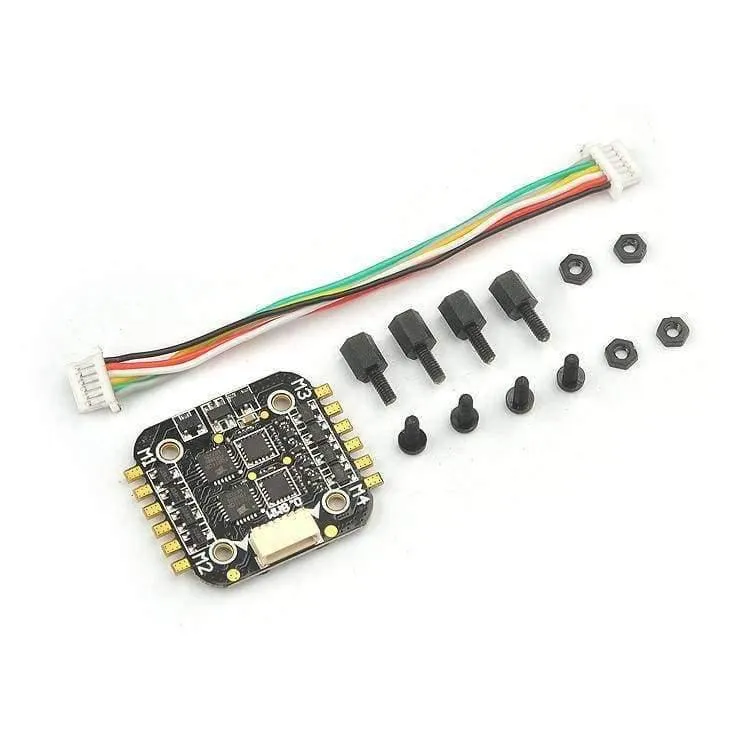 Super_S F4 Flight Controller Board integriertes Betaflight OSD Blheli_S 4in1 ESC 2S für Indoor Brushless FPV DIY Racing Drone F21370
