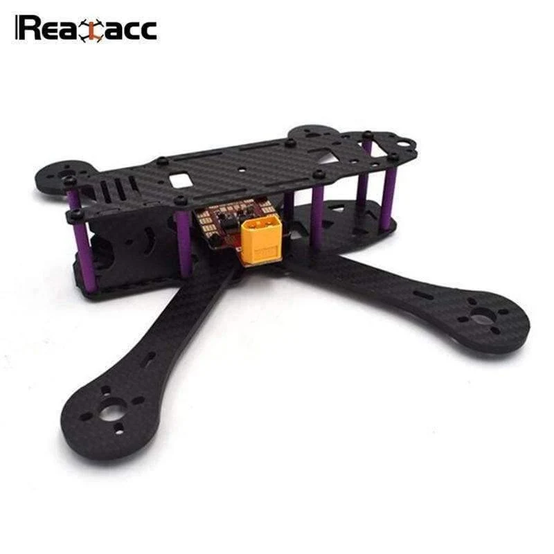 Original Realacc X4R X5R X6R 180mm 220mm 250mm 4mm Arm Carbon Rahmen Kit Mit BEC ausgang PDB Bord Für RC Quadcopter Spielzeug