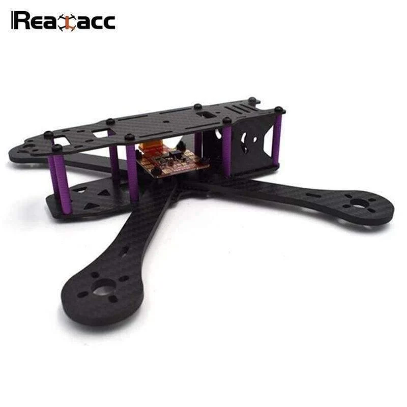 Original Realacc X4R X5R X6R 180mm 220mm 250mm 4mm Arm Carbon Rahmen Kit Mit BEC ausgang PDB Bord Für RC Quadcopter Spielzeug