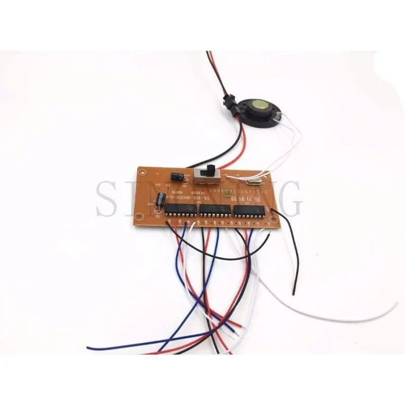 2.4 G 30 Meter 12 CH Fernbedienung und Empfängerplatine 4–8 V für Baggertank-Set mit Lautsprecher