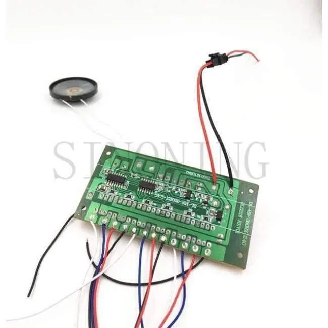 2.4 G 30 Meter 12 CH Fernbedienung und Empfängerplatine 4–8 V für Baggertank-Set mit Lautsprecher