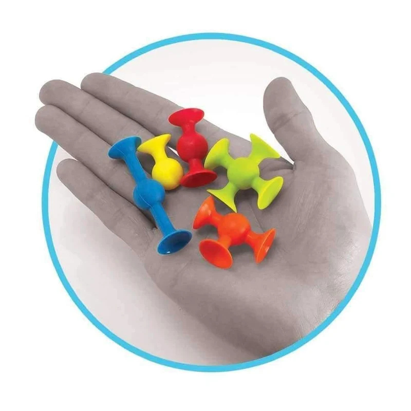 Pop Suckers Lustiger Silikonblock Weiche Bausteine ​​Kinder DIY Modellbau Spielzeug Für Kinder Jungen Mädchen Weihnachtsgeschenk
