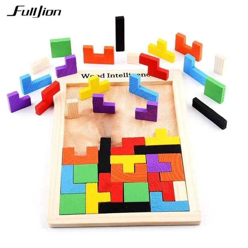 Puzzle Spiele Mathe Spielzeug Für Kinder Modell Holz Lernen Bildung Montessori 3D Puzzle Teaser Kinder Würfel