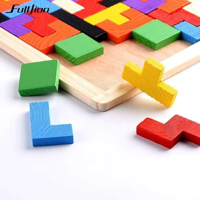 Puzzle Spiele Mathe Spielzeug Für Kinder Modell Holz Lernen Bildung Montessori 3D Puzzle Teaser Kinder Würfel