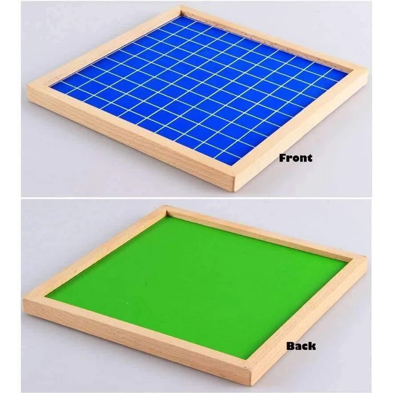 Montessori Bildung Holzspielzeug 1-100 Digit Kognitive Mathematik Spielzeug Lehre Logarithmus Version Kid Early Learning Geschenk