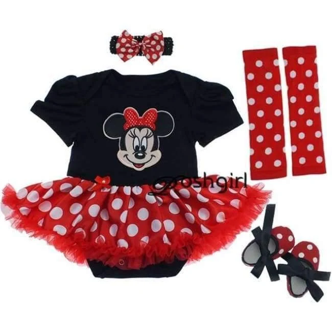 Newborn Christmas Clothes Baby Girls Clothing Set My First Christmas Baby Clothes Set Ruffle Tutu Dress New Born Baby Clothing