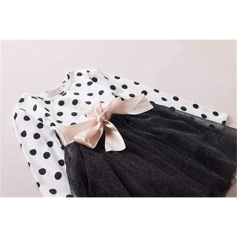 Long Sleeve Dress For Girls Clothing Baby Girl Clothing Teenager School Daily Wear Kids Casual Clothes Vestido Infantil 8T