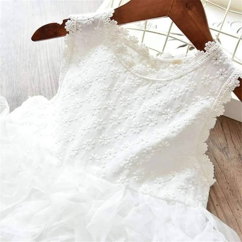 Summer Baby Kids Girl Dress Toddler Princess Party Tutu Dress for Girls Clothes Children Princess Dresses Birthday Wedding Gown