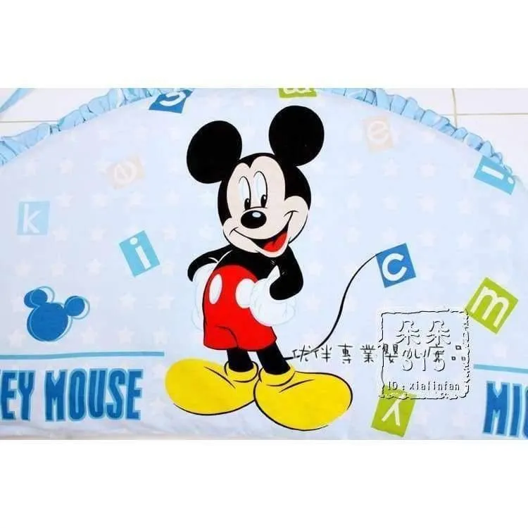 6 / 7pcs Cartoon Babybett Bettwäsche-Set Baby- / Mädchenbett Bettwäsche-Sets Ropa de Cuna, 120 * 60 / 120 * 70cm