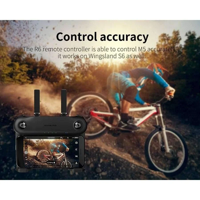 Wingsland R6 5.8GHz Umschaltbarer Modus Faltbarer Sender Fernbedienung Für Wingsland S6 RC Quadcopter Drone FPV Teil